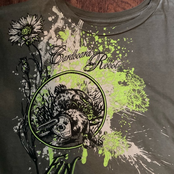 Cardboard Robot Mens T-shirt XL - Picture 1 of 6